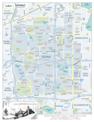 Southwest Minneapolis neighborhood maps | Minneapolis Condo map | Edina neighborhood map