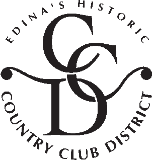 Country Club logo from the city of Edina in Minnesota